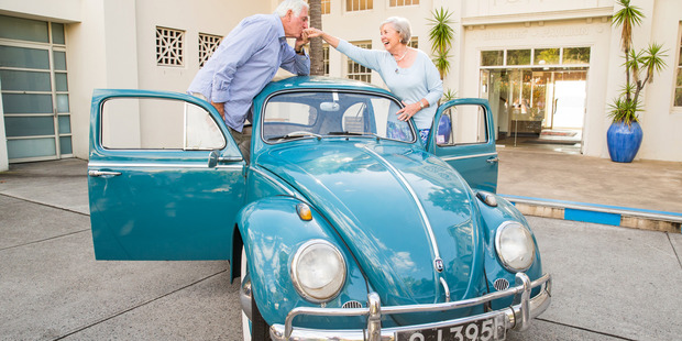 Beth and Ivan Hodge have toured the world in their beetle. Photo / Supplied