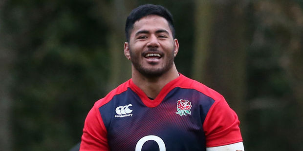 England centre Manu Tuilagi. Photo / Getty
