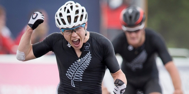 New Zealand men's cross- country mountain biker Anton Cooper. Picture / Greg Bowker
