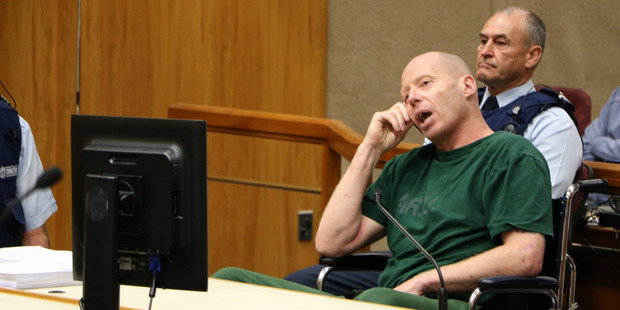 The trial of Russell John Tully in the Hgh Court at Christchurch. Photo / Dean Kozanic