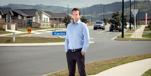 Section prices have doubled in the past 24 months and being able to produce house and land packages that meet the $450,000 Home Start grant threshold is getting more difficult, says Venture Developments director Mark Fraser-Jones. Photo / Andrew Warner