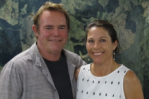 Merv and Cara Pinny. Photo / Peter de Graaf