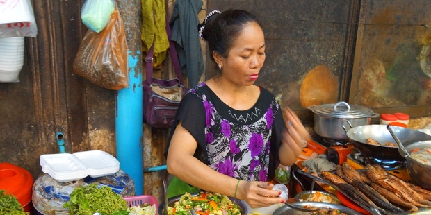 Make sure you visit a food market. Photo / 123RF