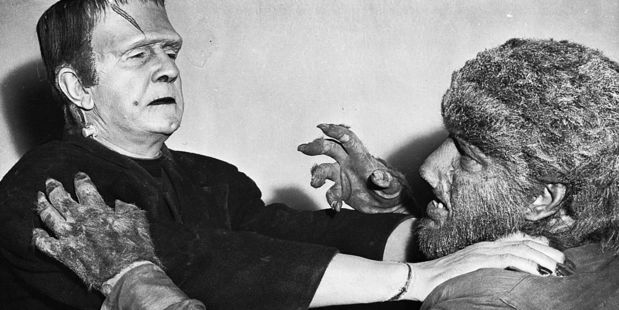 Frankenstein Meets The Wolf Man (1943). Photo / Getty Images