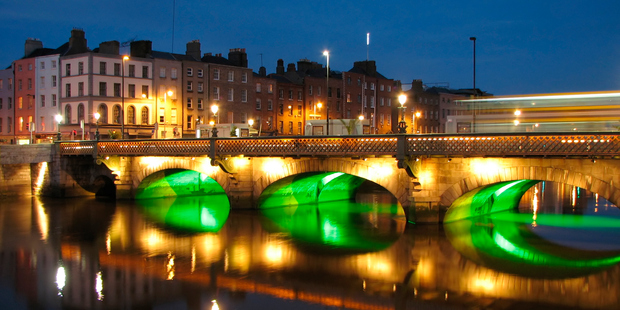 The River Liffey in Dublin. Photo / Supplied