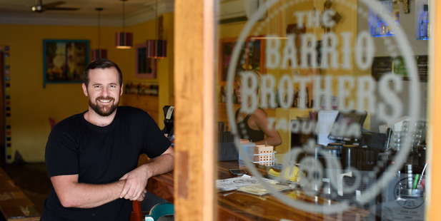 Josh Fitzgerald, owner of Barrio Brothers, Flying Burrito Brothers and Rye. Photo/George Novak