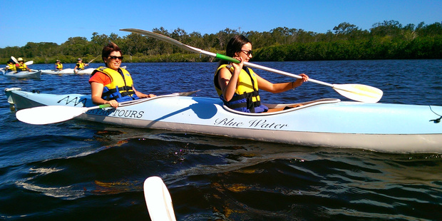 Blue Water Kayak Tours began 16 years ago.