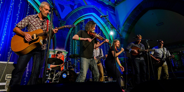 Shooglenifty's eclectic blend of Celtic folk sounds and electronica was inspired by the dance music popular in Scottish clubs in the early 1990s. Photo / Supplied