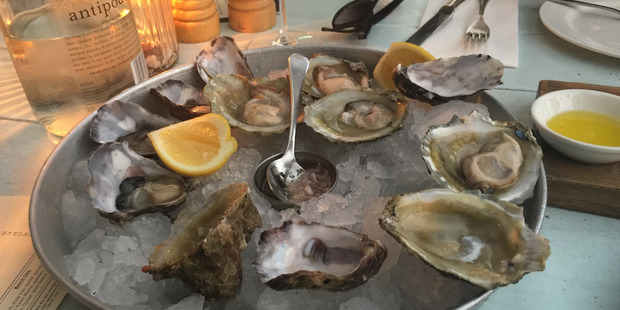 Bluffies at the Oyster Inn.