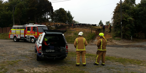 A person suffering from smoke inhalation was taken to Rotorua Hospital. Photo / File