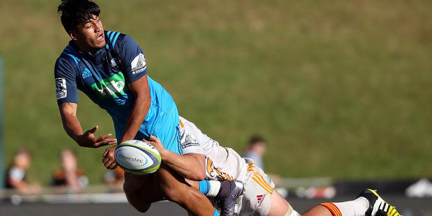Rieko Ioane impressed on his return to the Blues in the pre-season this year. Photo / Getty