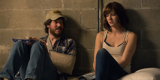 John Gallagher Jr. and Mary Elizabeth Winstead in a scene from 10 Cloverfield Lane. Photo / AP