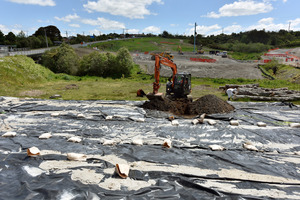 Asbestos testing at Maungatapu. Photo/file
