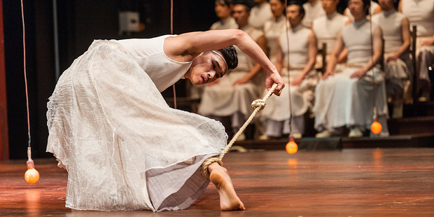 The Chorus; Oedipus at the Q Theatre for the Auckland Arts Festival. Photo / Supplied