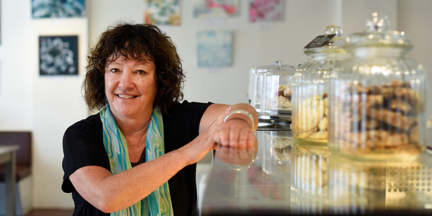 Owner of The Dry Dock Cafe Sandra Johnson thinks Tauranga city centre needs a change. Photo/George Novak