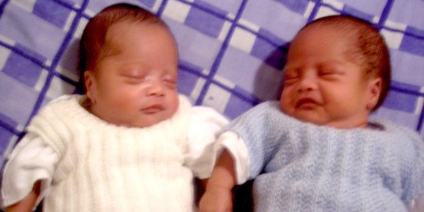 Chris and Cru - the Kahui twins. Photo / Supplied