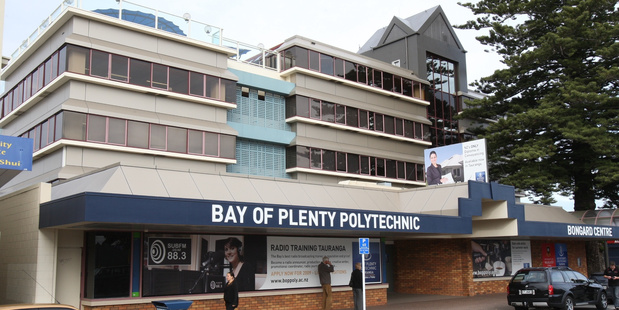The Bay of Plenty Polytechnic Bongard Centre on Cameron Road. Photo/file