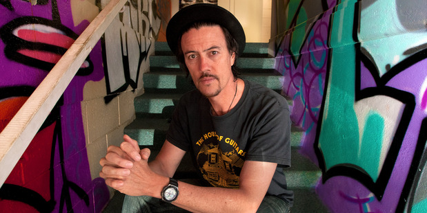 Local musician Michael Barker from Swamp Thing. Photo/Ben Fraser