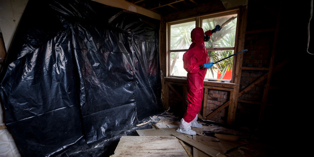 An industry specialist says 40 per cent of homes he tests contain traces of methamphetamine, known as P. Photo / Dean Purcell