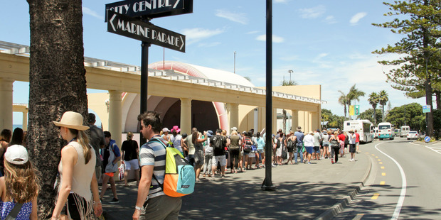 ICONIC: Councillors voted to spend a further $1.3 million on the Marine Parade redevelopment. PHOTO/FILE