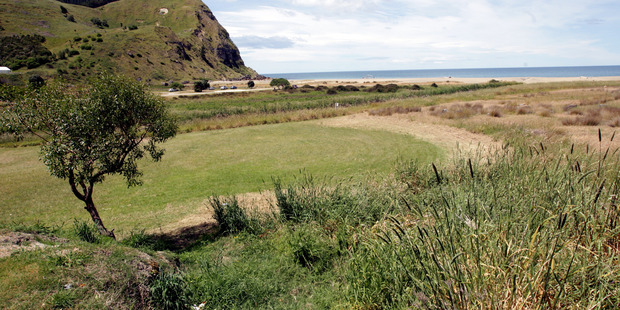 Two men, one 65-year-old and one 63-year-old were checking cray fish pots off Waipatiki Beach when the incident occurred. Photo / Paul Taylor