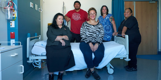 The Big Ward "stars" include (left to right) Maria, Pasione, Kimiora, Veronica and Josephine. Photo / Supplied