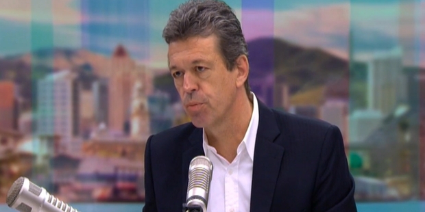 Fonterra chief financial officer Lukas Paravicini on the Paul Henry show, where he was grilled over payments to suppliers.