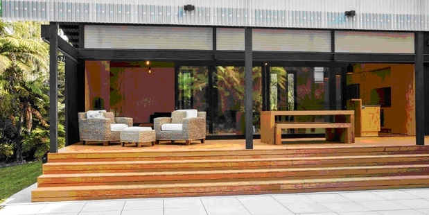 The 150sq m Tarawera Cabin won the National People's Choice Award at the Architectural Designers NZ awards.