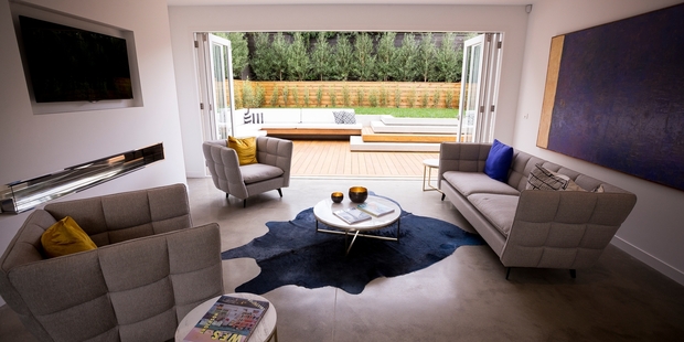 The interior has been designed to cater for modern living. Photo / Dean Purcell