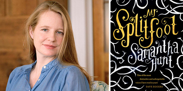 The US (left) and UK covers of Mr Splitfoot, by Samantha Hunt.