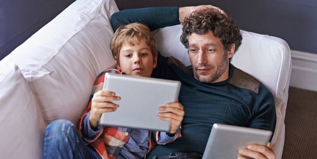 As time goes by, we will find a better, calmer perspective on the topic of children and technologies. Photo / iStock