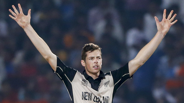 Mitchell Santner finished with a career best 4-11. Photo / AP