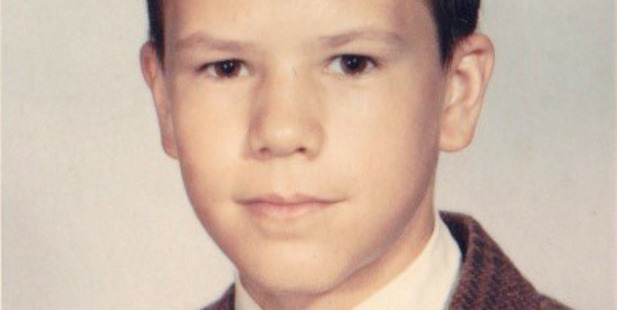 Johnson as a boy. Photo / Thanh Tran