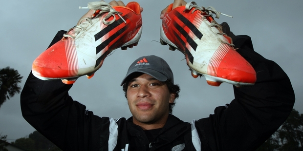 Magpies rising star Jonah Lowe is getting in behind this year's Bring Yer Boots campaign. Photo / Paul Taylor