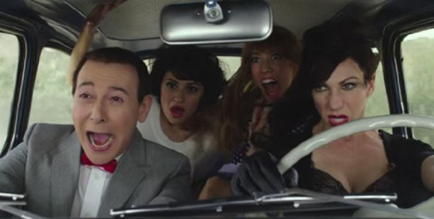 A scene from the movie Pee-wee's Big Holiday. Photo / Netflix