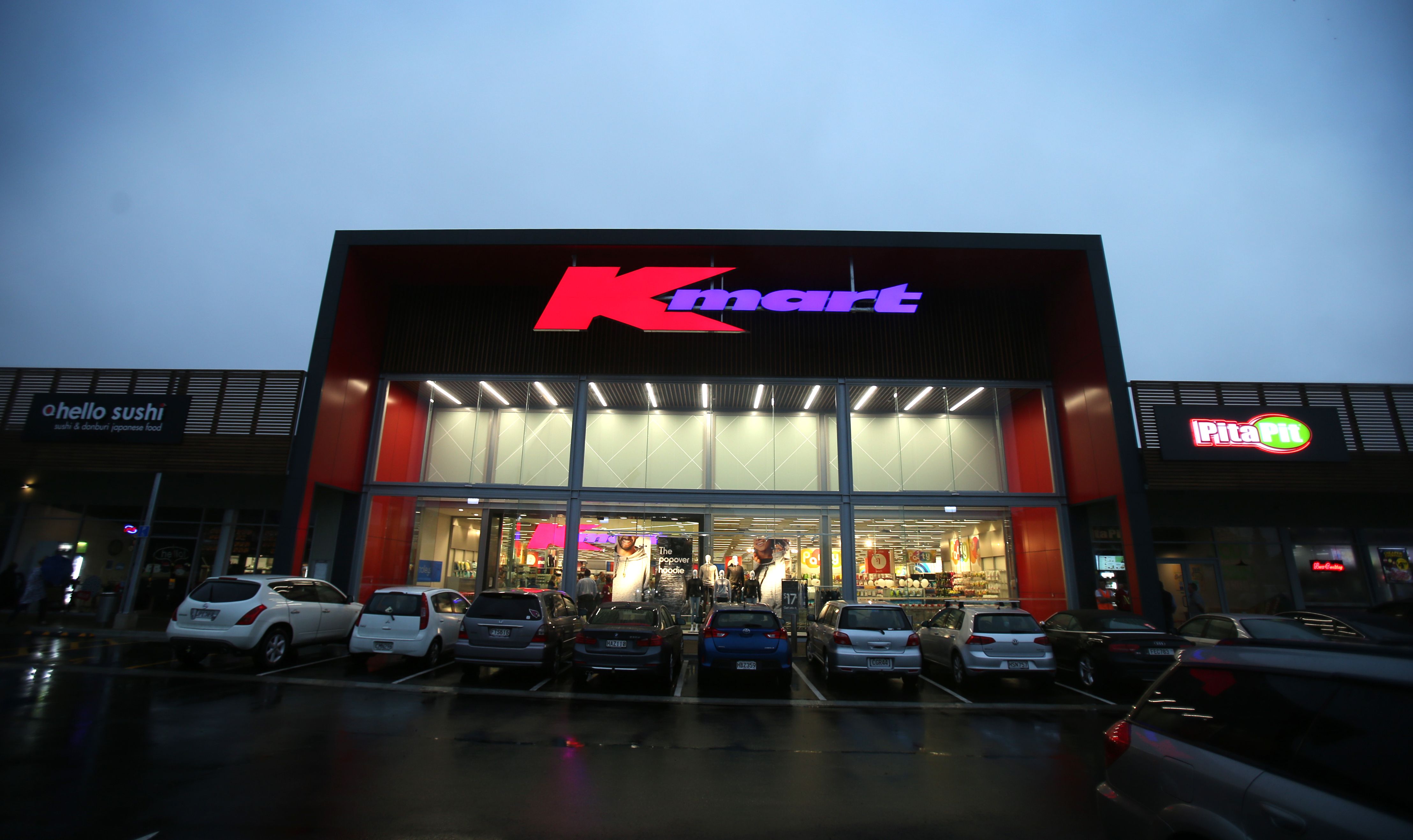 Kmart Bethlehem's first day. Photo/John Borren