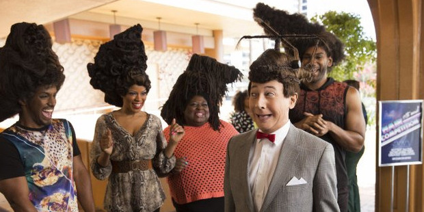 A scene from the movie Pee-wee's Big Holiday. Photo / Netflix