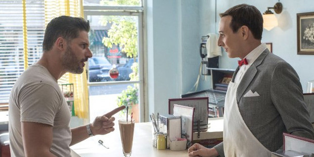 A scene from the movie Pee-wee's Big Holiday. Photo / Netflix