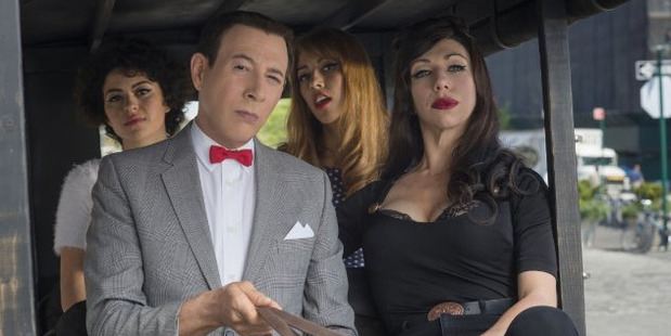A scene from the movie Pee-wee's Big Holiday. Photo / Netflix