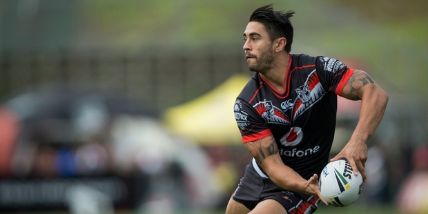 Shaun Johnson is expected to maintain effort over a full 80 minutes. Photo / Jason Oxenham
