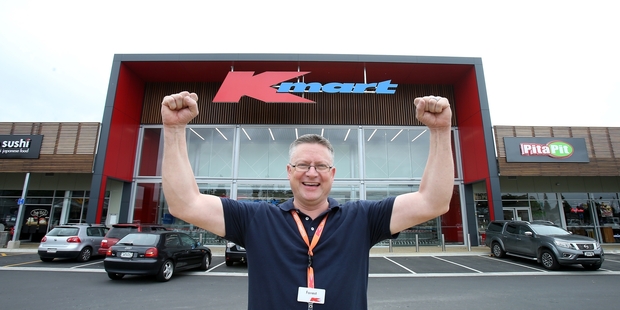 OPENING: Bethlehem Kmart's new manager Forest Worthen will be opening his doors to the public for the first time today. PHOTO/JOHN BORREN
