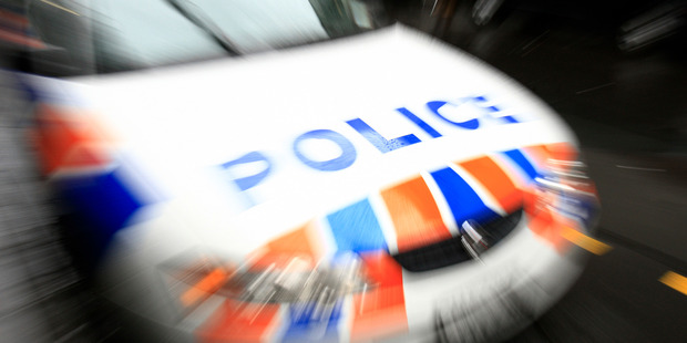 Police were called to the crash at 2.46pm and were still at the scene as of 4.50pm. File photo