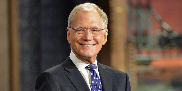 David Letterman hosted the Late Show with David Letterman, which came to an end in May 2015. Photo / Getty Images