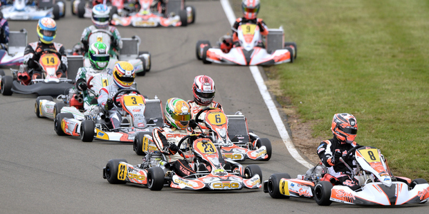 Karting World Championship action. Photo / Getty Images