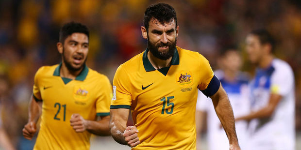 Mile Jedinak of the Socceroos. Photo / Getty