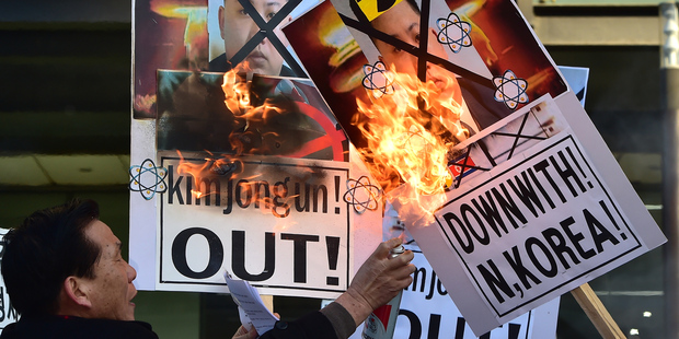 Many South Koreans feel that if they had nuclear power, China would be forced to side with them on the North Korea issue. Photo / Getty