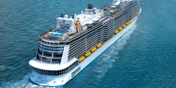 Ovation of the Seas will visit Napier on January 5, 2017.