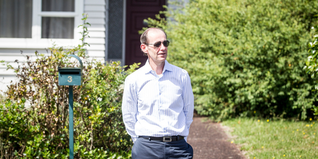 Shayne Elliott, ANZ Chief Executive, visits his childhood home in Te Atatu, Auckland. Photo / Michael Craig