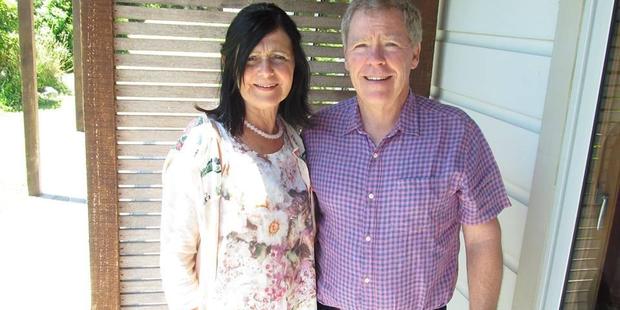 Jeremy Kerr with Charmaine Wilson. Photo / Supplied