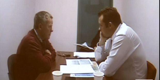 Police interview with Jeremy Kerr. Photo / NewsHub